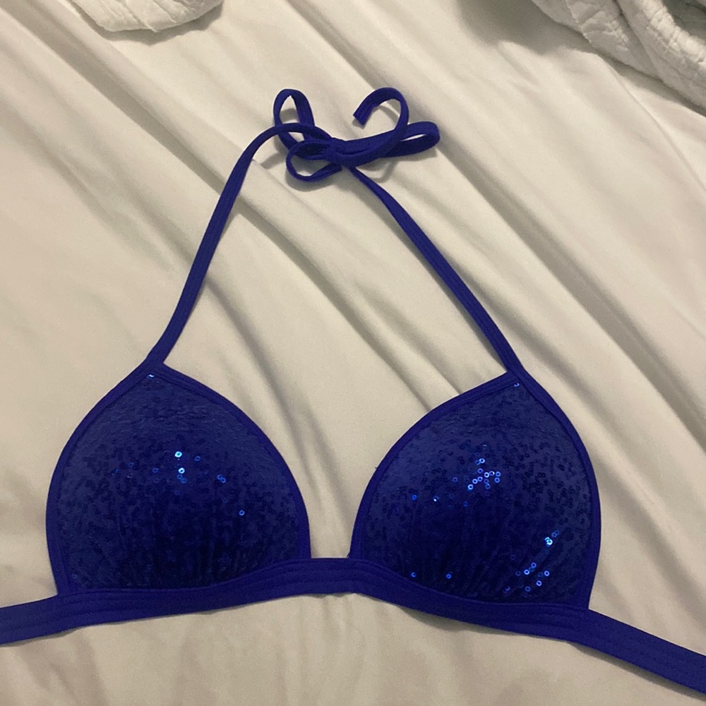 Venus Blue Push-up Bikini Top